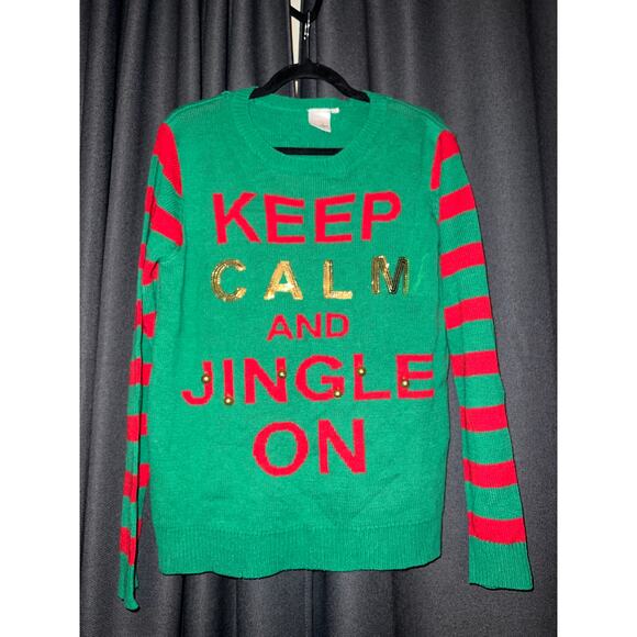 Ugly Christmas Sweater Xmas Size Medium - Picture 1 of 2